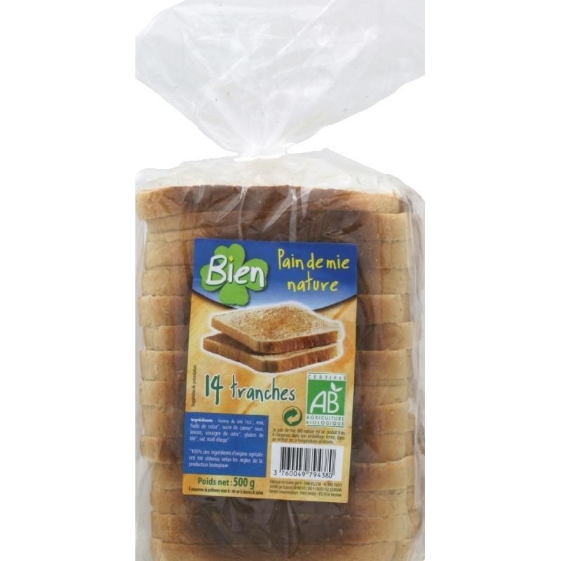 PAIN MIE NATURE 500G