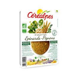 Galettes Cereales Épinards...