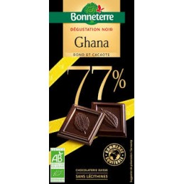 Chocolat Noir Ghana 77% 80g