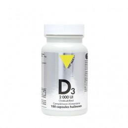 Vitamine D3 2000ui 100caps