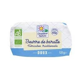 Beurre De Baratte Doux 125g